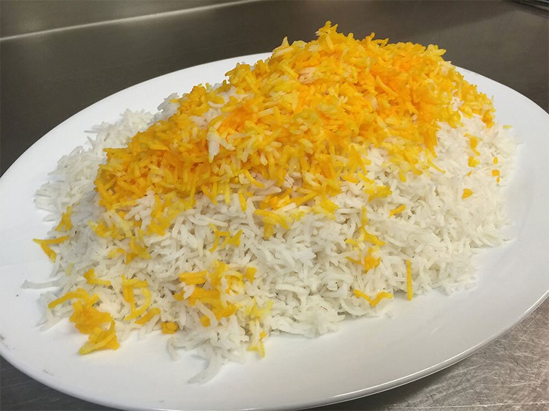 نوع برنج استفاده شده در رستوران‌ها