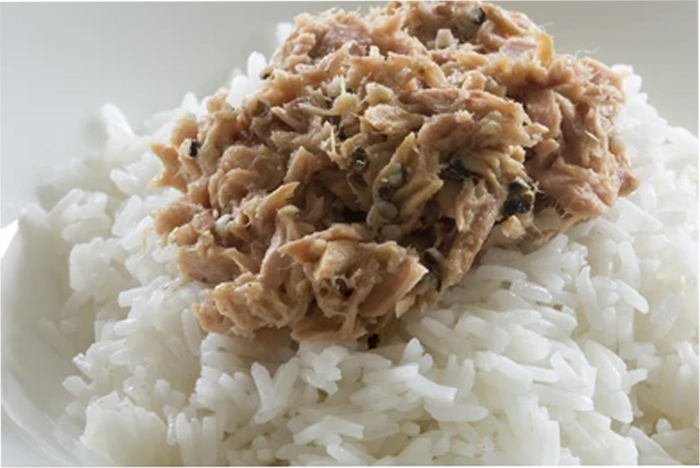 مواد تهیه تن ماهی با برنج