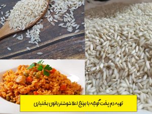 دمی گوجه ( کته ) با برنج