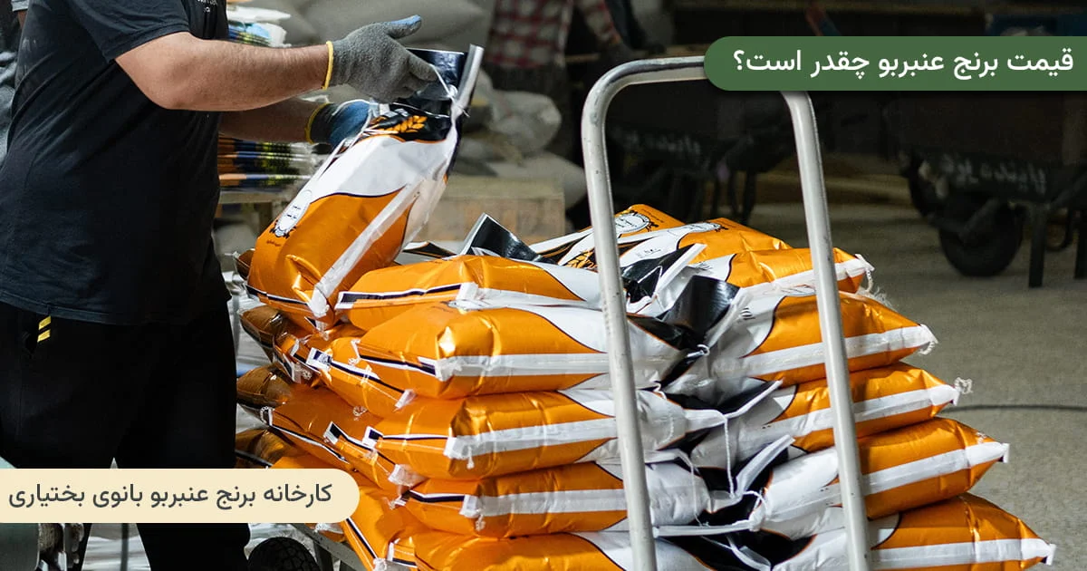 قیمت برنج عنبربو و عوامل موثر برقیمت